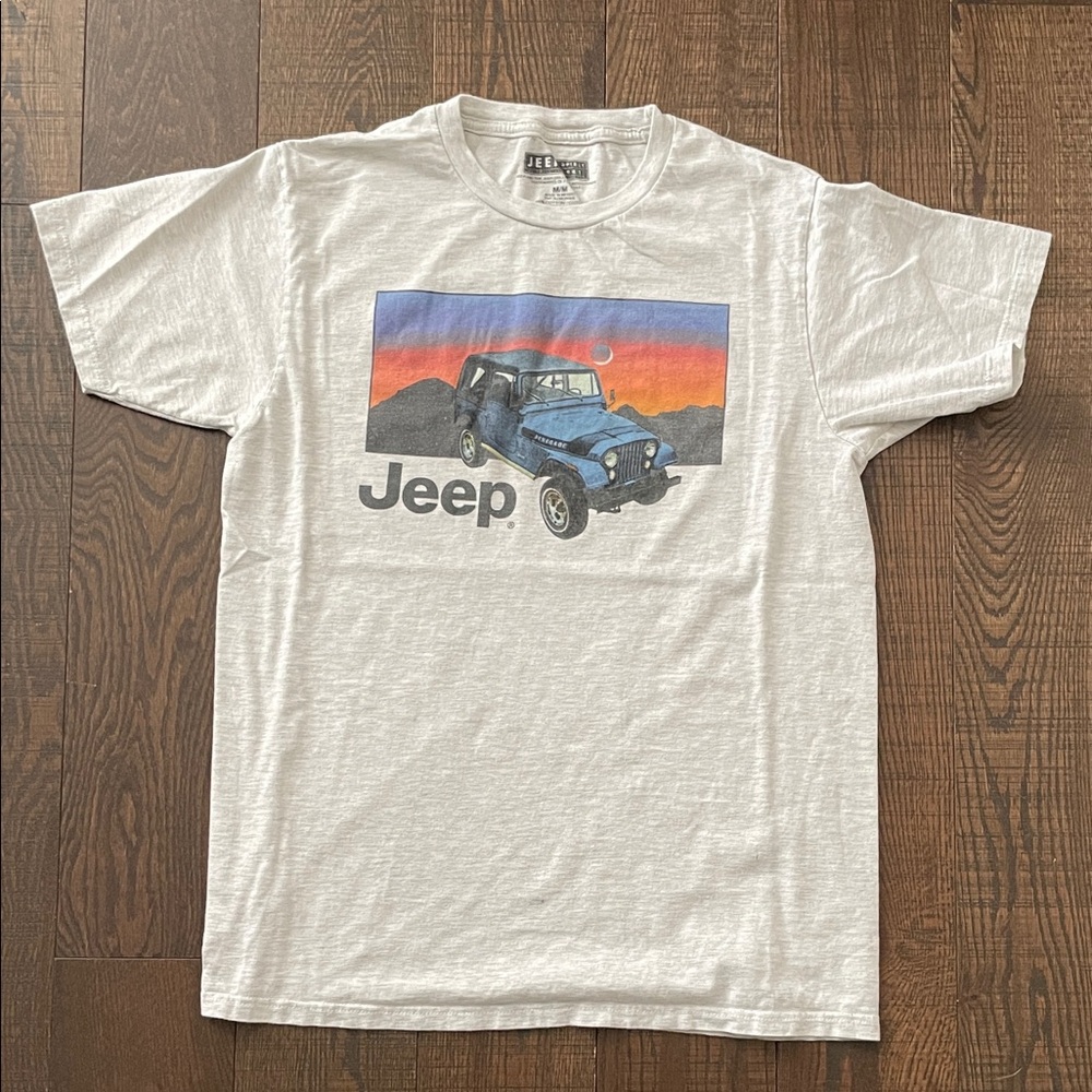 Jeep Renegade sunset t shirt